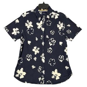 Cactus‎ Man Ricky Singh Hawaiian Shirt Mens M Floral Button Resort Coastal